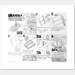 IKEA ASSEMBLY INSTRUCTIONS: Granola Bar B-day Cake Posters and Art